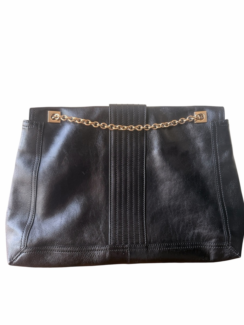 FENDI LEATHER BAGUETTE VINTAGE - Picture 4 of 7